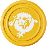 bitcoin sv bsv icono isométrico de representación 3d. png