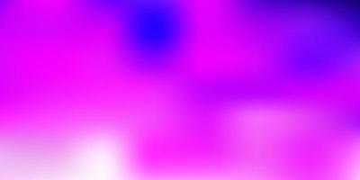 Light purple, pink vector abstract blur drawing.