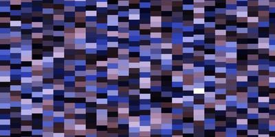 Light Pink, Blue vector texture in rectangular style.