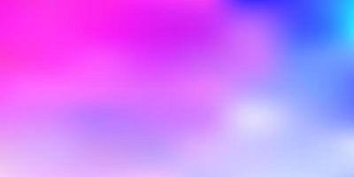 Light pink, blue vector abstract blur texture.