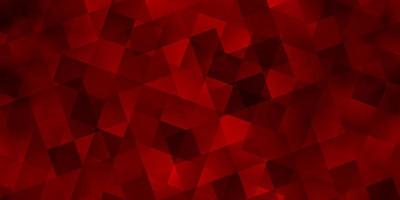 Light Red vector texture with poly style with cubes.