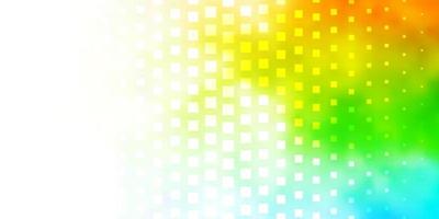 Light Multicolor vector layout with lines, rectangles.