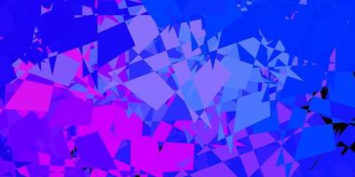Light blue, red vector pattern with abstract shapes.