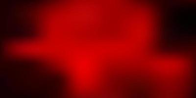 Dark red vector gradient blur template.