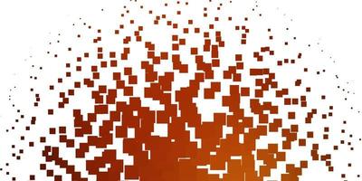 Light Orange vector background with rectangles.