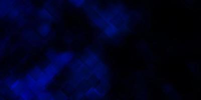 Dark BLUE vector background in polygonal style.