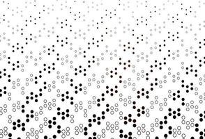 Light Red vector pattern with spheres.