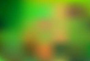 Light Green, Yellow vector glossy bokeh pattern.