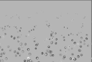 textura de vector gris plateado claro con discos.