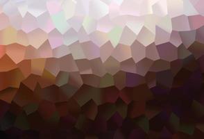 Dark Red, Yellow vector backdrop with hexagons.