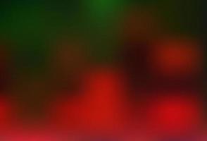 Light Green, Red vector abstract bokeh pattern.