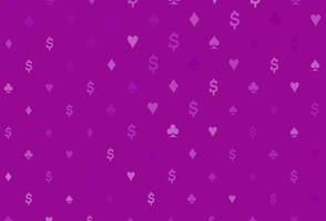 Light purple vector layout with elements of cards.