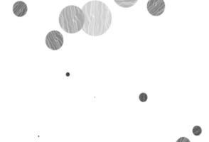 Light silver, gray vector backdrop with dots.