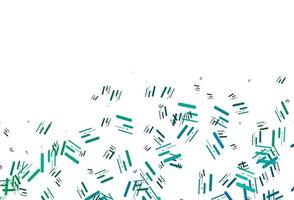 Light Blue, Green vector backdrop with long lines.