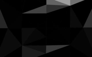 Dark Silver, Gray vector blurry triangle pattern.