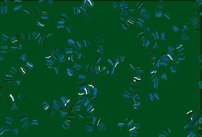 Light Blue, Green vector background with triangles, circles, cubes.