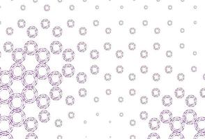Light purple vector layout with circle shapes.