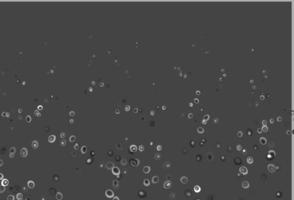 Light Silver, Gray vector pattern with spheres.