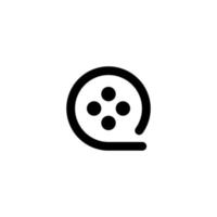 Movie Icon Simple Vector Perfect Illustration