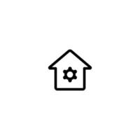 Home Setting Icon Simple Vector Perfect Illustration