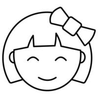 girl   Which Can Easily Modify Or Edit vector
