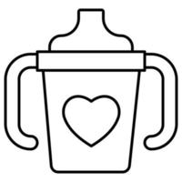 Baby Cup  Which Can Easily Modify Or Edit vector