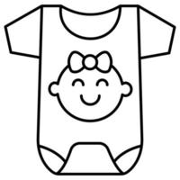 Baby romper  Which Can Easily Modify Or Edit vector