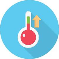 temperature hot vector illustration on a background.Premium quality symbols.vector icons for concept and graphic design.