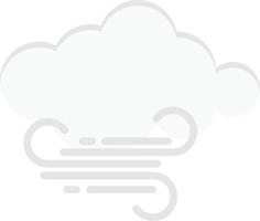 ilustración de vector de viento de nube en un fondo. símbolos de calidad premium. iconos vectoriales para concepto y diseño gráfico.