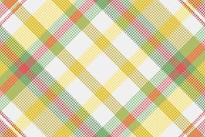 Tartan or plaid retro color pattern. vector