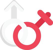 gender vector illustration on a background.Premium quality symbols.vector icons for concept and graphic design.