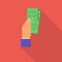 Trendy Bribe Concepts vector