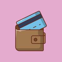 wallet vector illustration on a background.Premium quality symbols.vector icons for concept and graphic design.