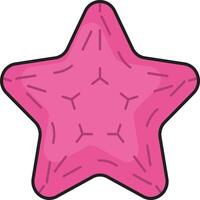 ilustración de vector de estrella en un fondo. símbolos de calidad premium. iconos vectoriales para concepto y diseño gráfico.