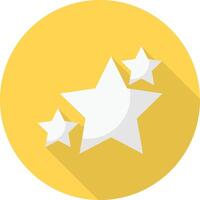 ilustración de vector de estrella en un fondo. símbolos de calidad premium. iconos vectoriales para concepto y diseño gráfico.