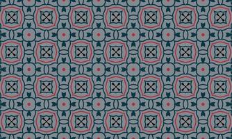 Seamless repeated pattern design. Women's long dress pattern design, vector vintage art illustration