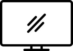 icono de línea para pantalla vector