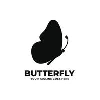 Butterfly logo design vector illustration