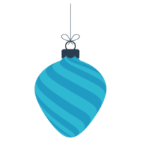 flat christmas bauble ball png