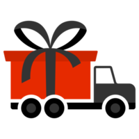 gift delivery truck png