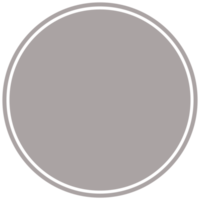 fond rond gris pour le texte. créer des messages, des histoires, des titres, des faits saillants. clipart png transparent