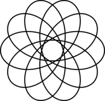 Spirograph-Illustrationsform png