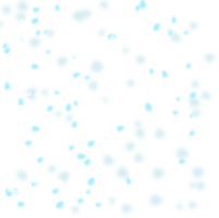 chute de neige fond transparent png