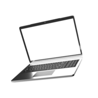 il computer portatile moderno modello realistico isolato png