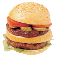 deliciosa hamburguesa de carne png