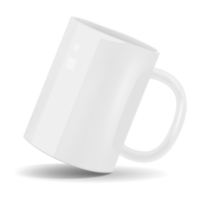 3D-Darstellung der weißen Tasse png