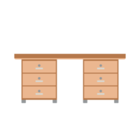 table office desk furniture equipment png