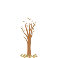 albero piatto universale scenario collezione impostato png