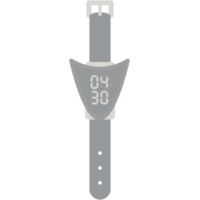 Digitaluhr Armbanduhr schwarzes Kautschukband png