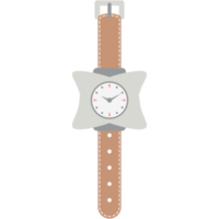relógio de pulso analógico clássico pulseira de couro marrom relógio png